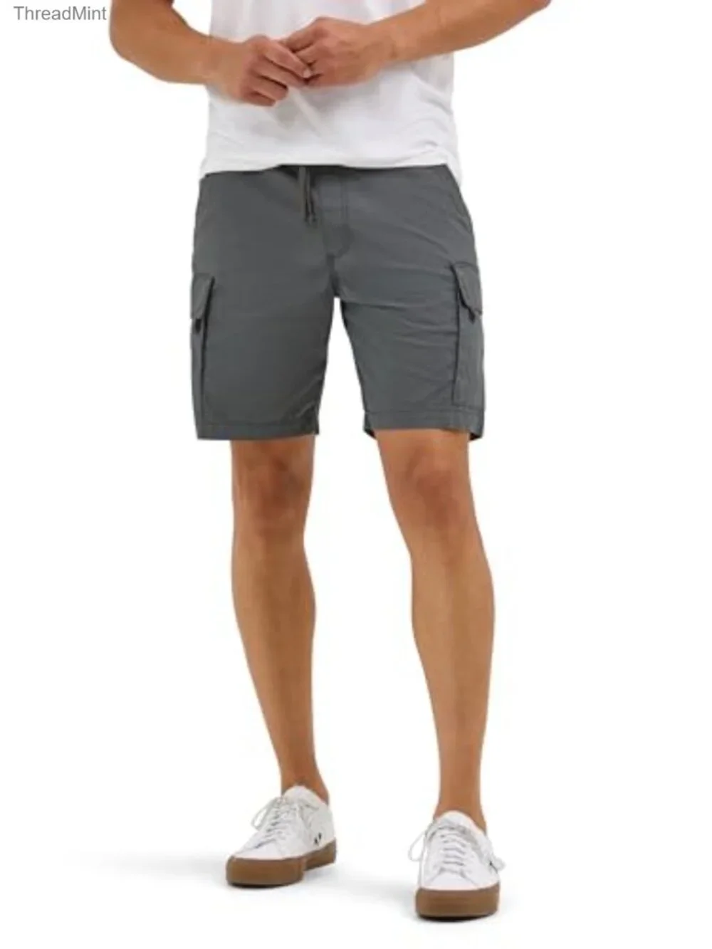 Wrangler Mens Pull-on Cargo Shorts Relaxed Fit Cotton Stretch 8